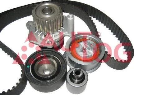 Помпа води + комплект ремня ГРМ Skoda Octavia/VW Golf 2.0TDI 03- AUTLOG WK3024