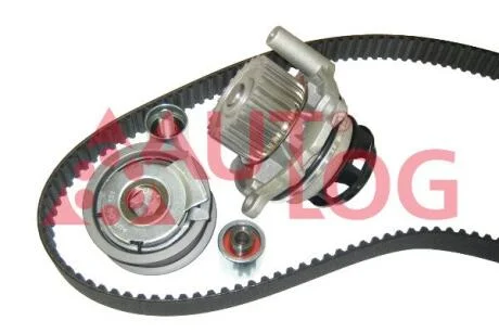Помпа води + комплект ремня ГРМ Audi A3/Skoda Octavia/VW Golf 2.0FSI 04-10 AUTLOG WK3076