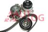Помпа води + комплект ремня ГРМ Audi A4/TT/Skoda Octavia/Superb//VW Golf V/Passat/Tiguan AUTLOG WK3078 (фото 1)