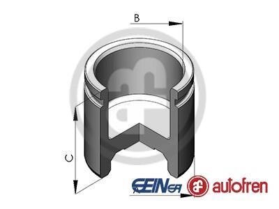 Поршень циліндра суппорта AUTOFREN D0-25113