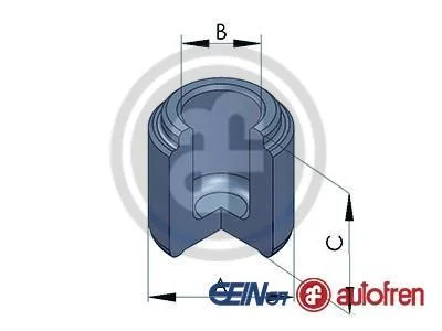 Елементи гальмівного супорта AUTOFREN D0-2524