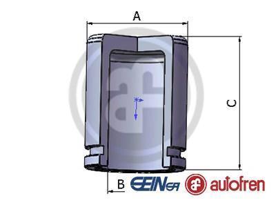 Поршень супорта гальмівного AUTOFREN D0-25264