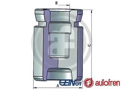 Поршень супорта гальмівного AUTOFREN D0 25333