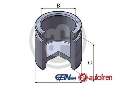 Поршень, корпус скобы тормоза AUTOFREN D025450