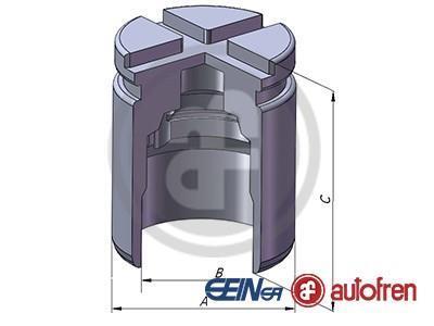 Поршень супорта гальмівного AUTOFREN D0-25472