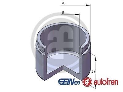 Поршень гальмівного супорта AUTOFREN D0 25474