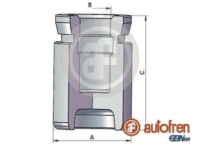 Поршень, гальмівний супорт AUTOFREN D025517