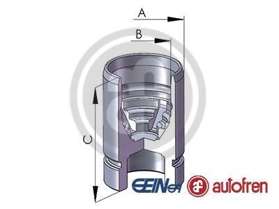Елементи гальмівного супорта AUTOFREN D0 25522