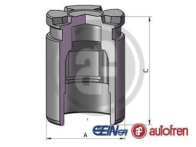 Елементи гальмівного супорта AUTOFREN D0 25542