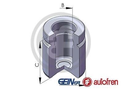 Поршень гальмівного супорта AUTOFREN D0 25575