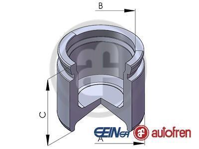 Поршень супорта гальмівного AUTOFREN D0-2562