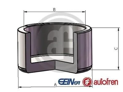 Поршень, гальмівний супорт AUTOFREN D025686