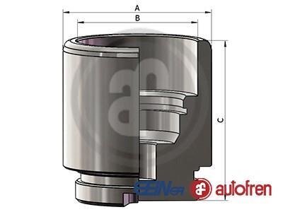 Поршень циліндра суппорта AUTOFREN D0-25705