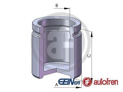 Поршень супорта гальмівного AUTOFREN D0-2570