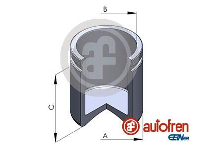 Поршень, гальмівний супорт AUTOFREN D025792
