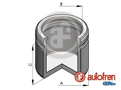 Поршень, гальмівний супорт AUTOFREN D025798