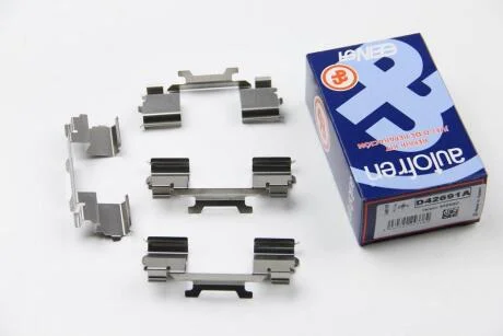 Ремкомплект колодок пер. Citroen Jumper, Fiat Ducato 06-> AUTOFREN D42691A