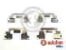 Монтажний набір гальмівних колодок передн LAND ROVER FREELANDER I 1.8/2.0D/2.5 04.98-10.06 AUTOFREN D42954A (фото 1)