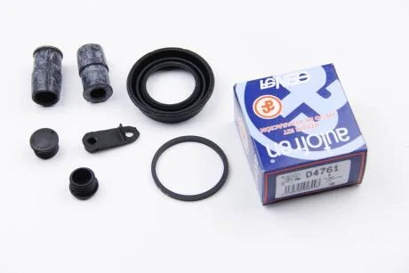 Ремкомплект гальмівного супорта задн Лів/Прав (діаметр поршня: 46) BMW 1 (E82), 3 (E46), 3 (E90), 3 (E92), 3 (E93), 5 (E60), 5 (E61), 6 (E63), 6 (E64), 7 (E65, E66, E67) 2.0D-6.75 07.96-07.17 AUTOFREN D4-761