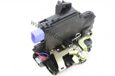Замок дверей перед. лівий(для авто з центральним замком) Seat Cordoba/Ibiza 1.2-2.0 02-09 Skoda Fabia 1.0-2.0 99-08 VW CaddyIII 1.4-2.0 04-10 /T5/MultivanV 1.9-3.2 03- AUTOMEGA 100019810