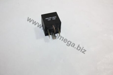 Реле багатофункціональне 12V 70A 4pin AUTOMEGA 150025710
