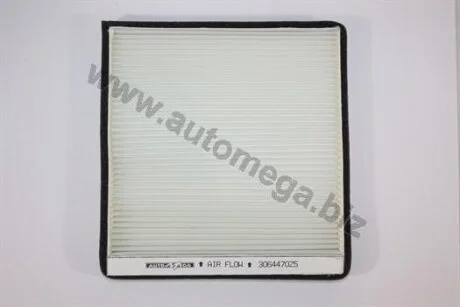 Фільтр салона Citroen Berlingo 96-/Xsara 2.0 97-Xantia 95- AUTOMEGA 180003910