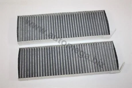 Фильтр салона Citroen Berlingo/Peugeot Partner 08- (к-кт 2шт.) (угольный) AUTOMEGA 180004410
