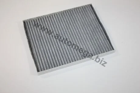 Фильтр салона угольный FORD FIESTA VI 1.25-1.6TI, 1.4/1.6TDCi 10/08- AUTOMEGA 180006010