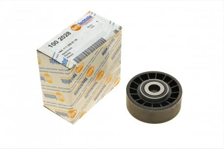 Ролик натяжной, DB W124 - W201 - W202 - W203 - W210, (OM 111), (гладкий) AUTOTECHTEILE 100 2028