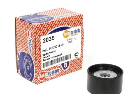 Ролик направляючий (гладкий) Sprinter 3.0CDI 06- AUTOTECHTEILE 1002035