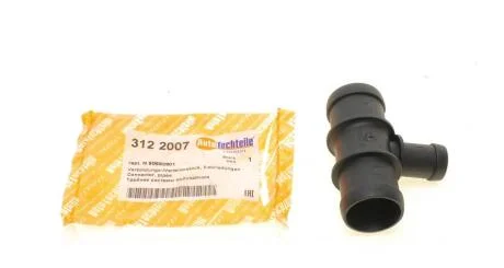 Флянец охлажд. жидкости, VW Caddy III, 1.6-2.0 TDI, 2010>, (тройник) AUTOTECHTEILE 3122007