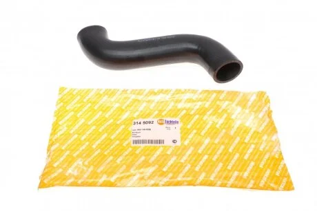Патрубок интерк., VW Caddy II - Golf IV, 1.9 TDI, 1995>, (к дросельной заслонке) AUTOTECHTEILE 314 5092