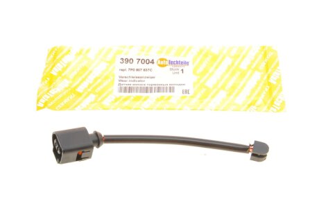 Датчик износа тормозных колодок VW Touareg (10-18)Porshe Cayenne, Panamera (10->) (L=138mm) (ATT) AUTOTECHTEILE 390 7004