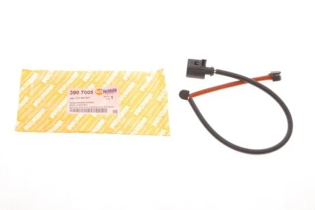 Датчик износа тормозных колодок VW Touareg (02-10)/ Audi Q7 (06-15) перед (L=417mm) (ATT) AUTOTECHTEILE 390 7005