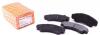 Тормозные колодки передние (19 мм) (с датчиком) Jumper Ducato Boxer 94-06 (1.8т) AUTOTECHTEILE 504 0173 (фото 1)