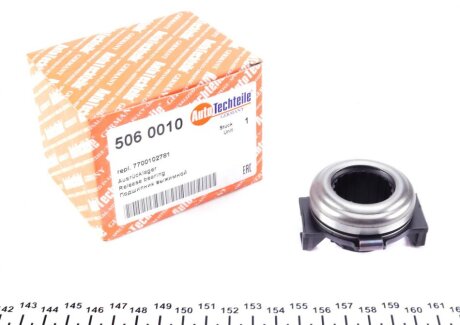 Подшипник выжимной Renault Dokker/Kangoo/Trafic 1.2-1.9 i/dCi/dTi/D 97-&gt, AUTOTECHTEILE 506 0010