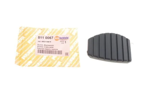 Накладка педалі гальм AUTOTECHTEILE 511 0067