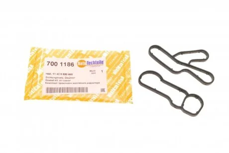 Комплект прокладок масляного радіатора AUTOTECHTEILE 700 1186