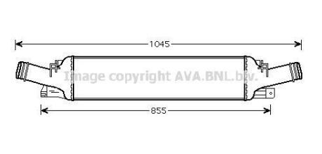 Інтеркулер AUDI (AVA) AVA COOLING AI 4294