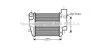 Интеркулер A6 IV 2.7 TDi * Left Mod. 04-08 (AVA) AVA COOLING AIA 4302 (фото 1)
