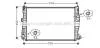 AVA ALFA ROMEO Радіатор охолодження двиг. 159 1.8-3.2 05-, SPIDER 1.8 09-, 2.2-3.2 06- AVA COOLING ALA 2101 (фото 1)
