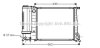 AVA BMW Радіатор сист. охолодження двиг. 3 E30 1.6/1.8 87-94 AVA COOLING BW2081 (фото 1)