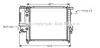 AVA BMW Радіатор сист. охолодження двиг. 3 E30 1.6/1.8 AVA COOLING BW2137 (фото 1)