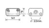 Радиатор масляный КПП X5 E53 (00-) AVA AVA COOLING BW 3406 (фото 1)