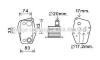 Радіатор масляний BMW 3 E46, E90 (98-), 5 E39, E60 (96-), X3 E83 (04-) 2.0D AVA AVA COOLING BW3555 (фото 1)