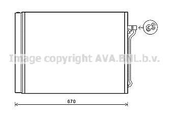 Конденсатор, система кондиціонування повітря AVA COOLING BW5409D
