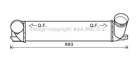 Інтеркулер AVA COOLING BWA 4473