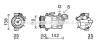 Компрессор кондиционера BMW 1(E81)/3(E90) 03- 1.4-2.0 AVA COOLING BWA K393 (фото 1)