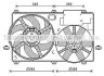 Вентилятор, система охолодження двигуна AVA COOLING CN7554 (фото 1)