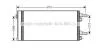 Радіатор кондиціонера CITROEN JUMPER / PEUGEOT BOXER 2.0D 16- (AVA) AVA COOLING CNA5246D (фото 1)